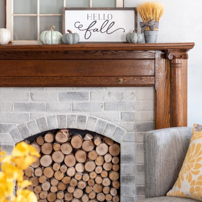 How to decorate fireplace room in older homes