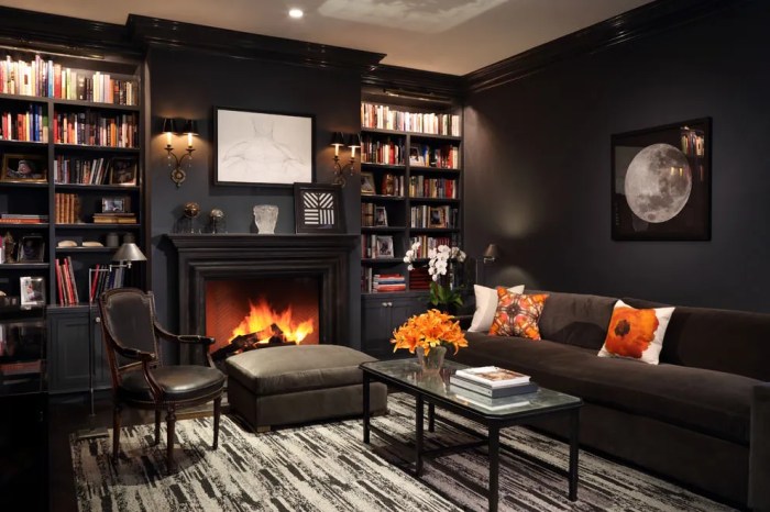 How to decorate your room with black furniture