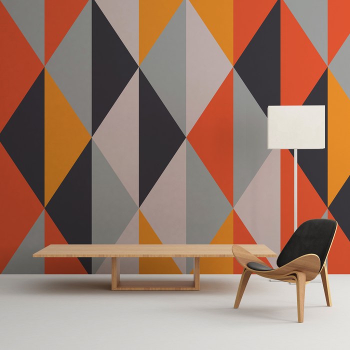 How to make geometric shapes for wall decoration