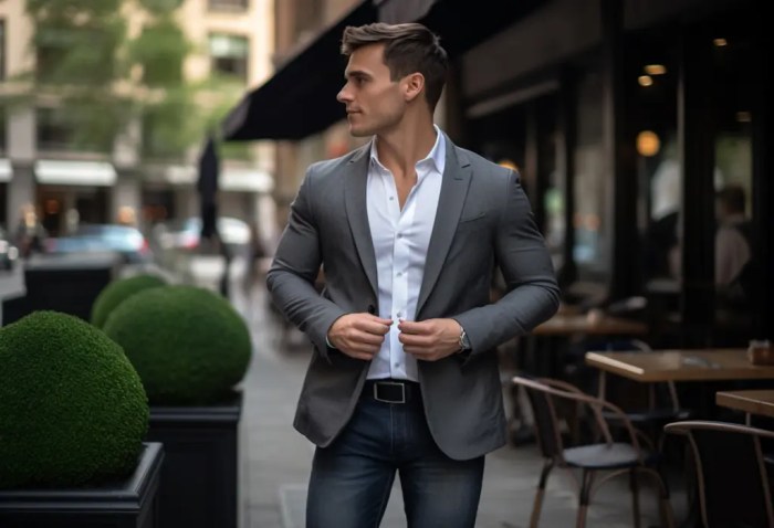 Dress shirts for men with jeans