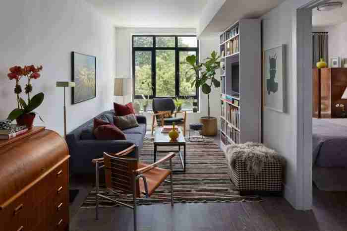 How to decorate long skinny living room