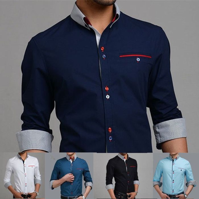 Italian mens dress shirts