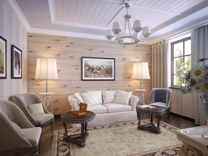 How to decorate a wood paneled family room